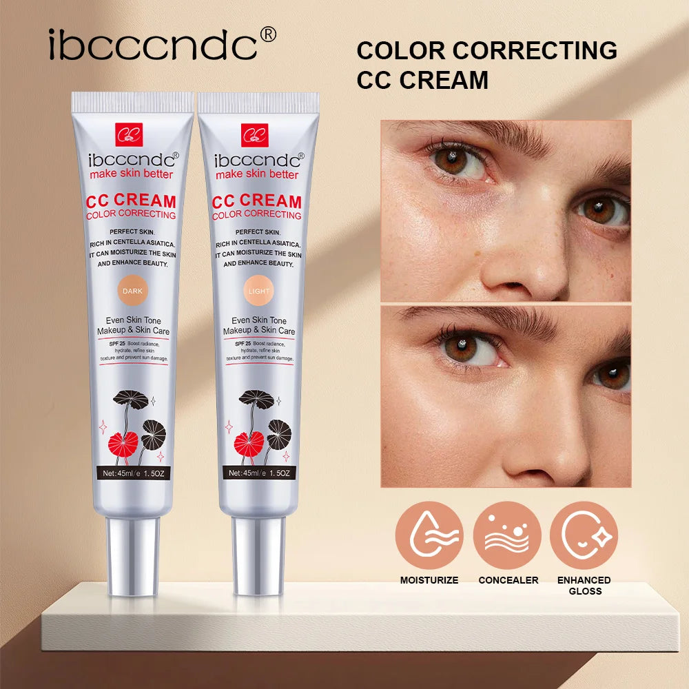 Color Correcting CC Cream Moisturizing Foundation Base