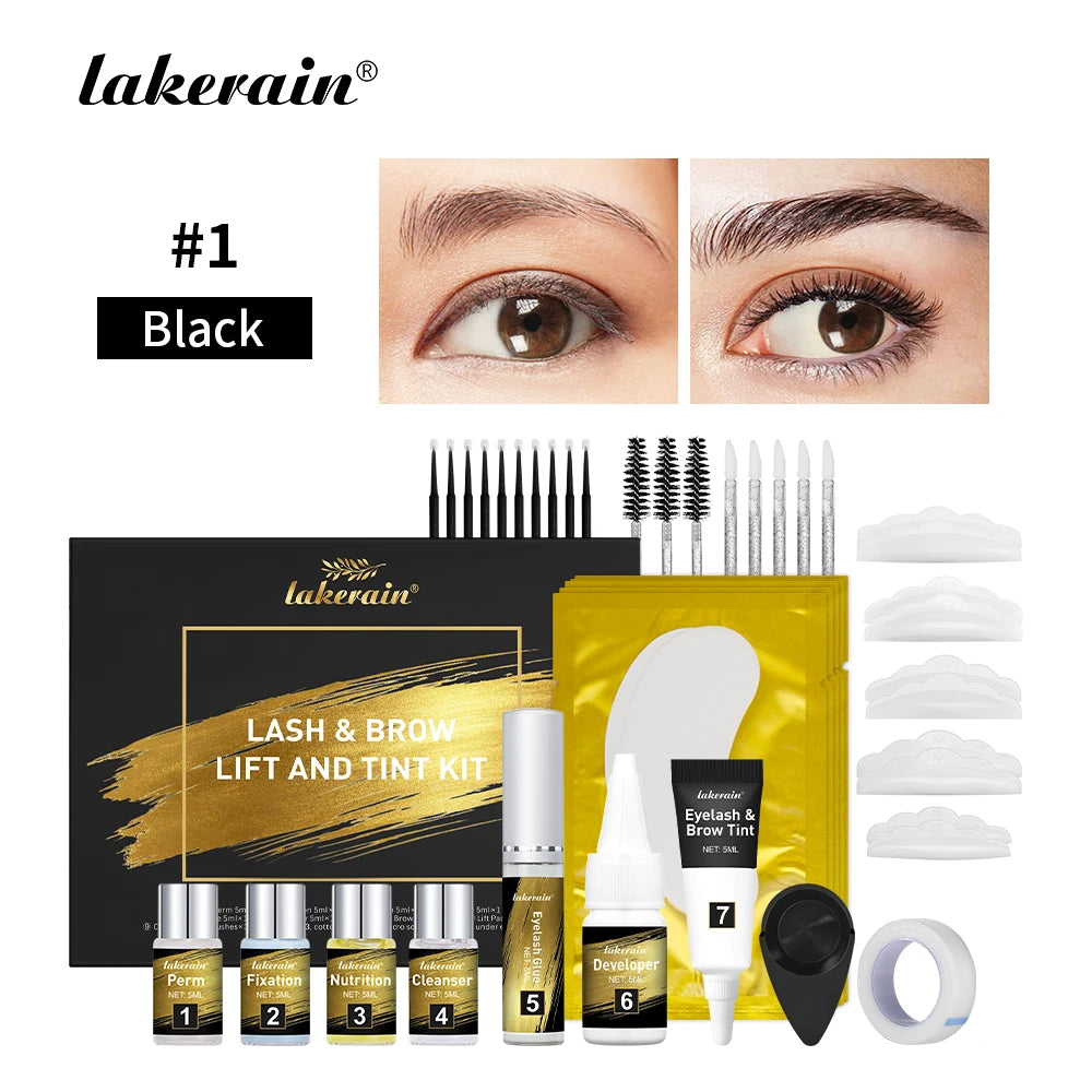 Lash Lift and Tint Kit Brow Lamination Perming Tool Set - 18