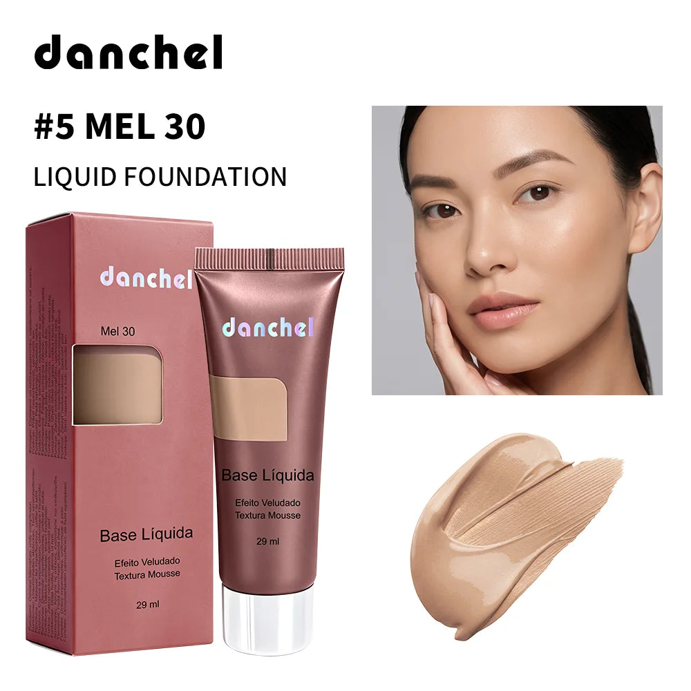 Liquid Foundation Long Lasting Velvet Matte Face Makeup Base