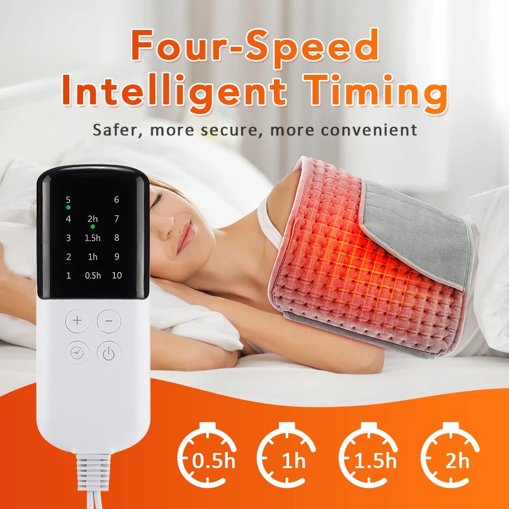 Electric Heating Waist Belt Thermal Pad Back Warmer - 22