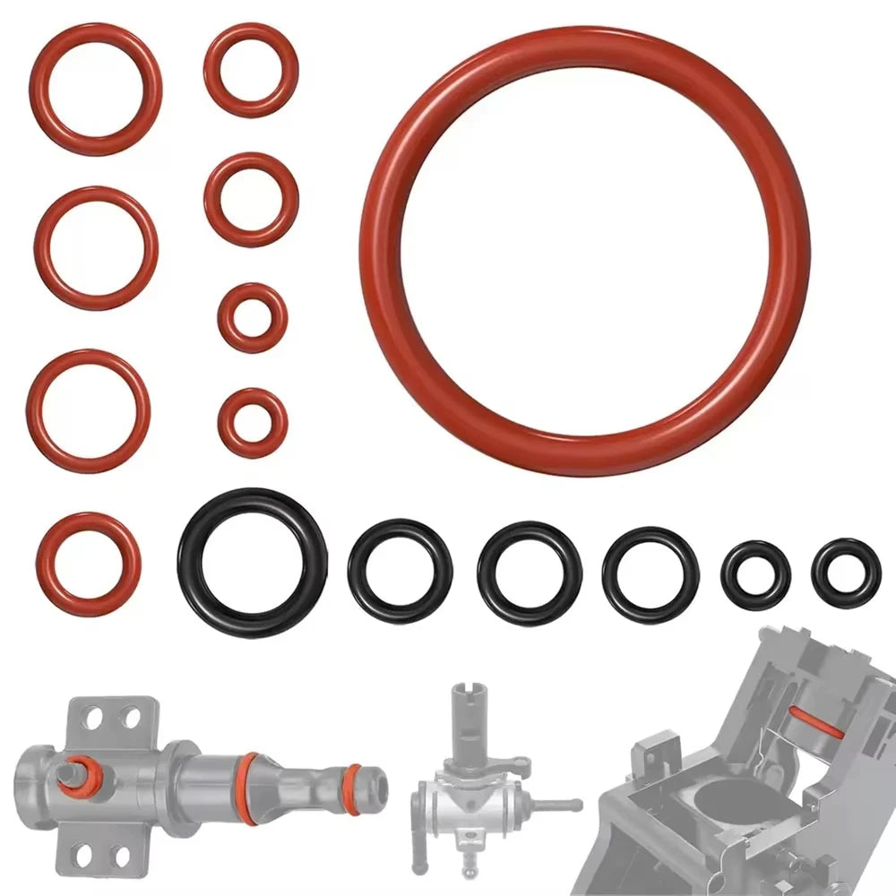 Coffee Machine O-Ring Seal Kit Silicone Gasket Repair Set - 4