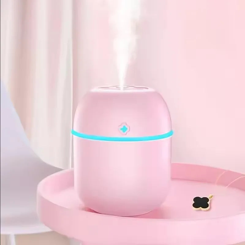 Portable USB Mini Humidifier 260ml Aromatherapy Diffuser for Home Office - 6