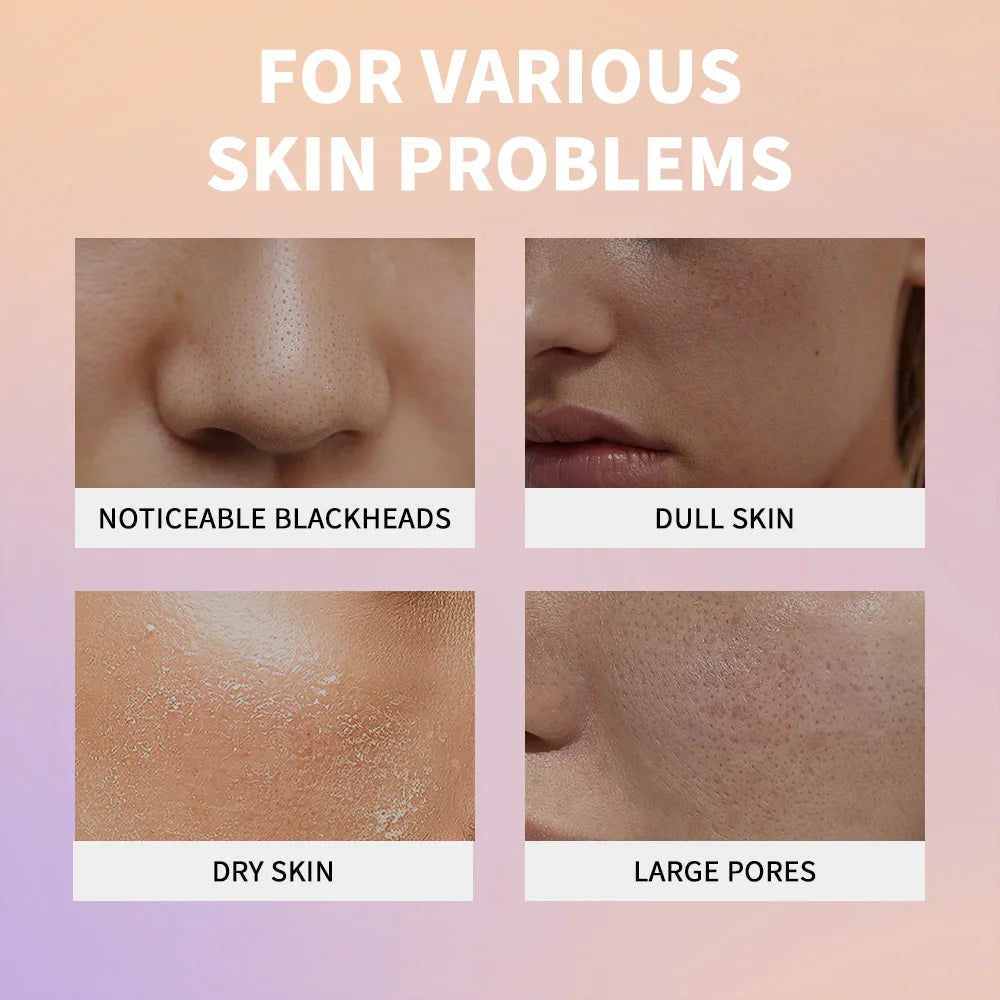 White Black Rice Exfoliating Serum Peeling Hydrating Toner