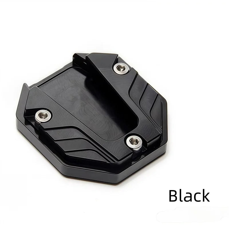 Motorcycle Kickstand Extender Side Stand Extension Pad Support Plate - 12