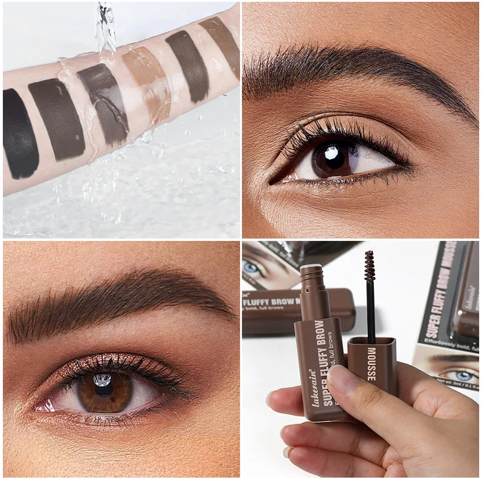 Waterproof Eyebrow Mousse Volumizing Fluffy Brow Gel - 16
