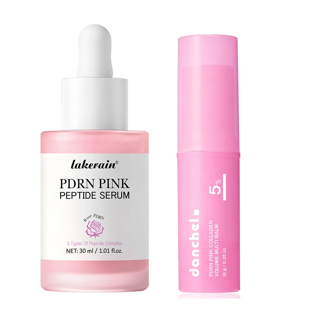 Salmon PDRN Pink Peptide Facial Serum And Collagen Volume Multi Balm