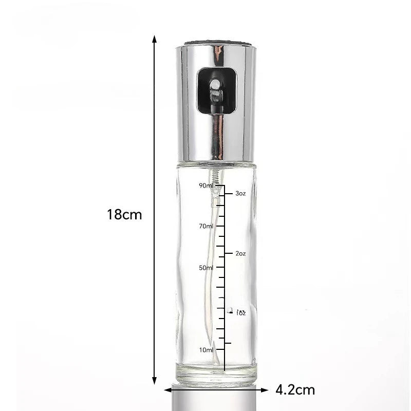 3 Pack Glass Oil Sprayer Bottle for Cooking BBQ and Air Fryer Baking