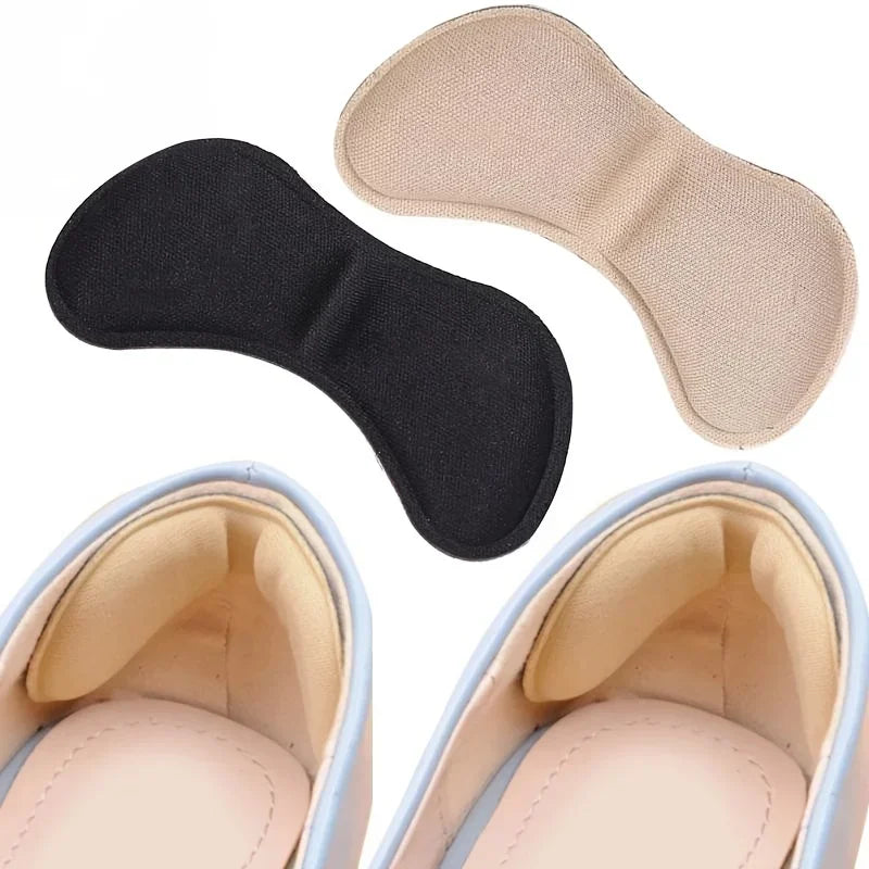 Soft Foam Heel Cushions Anti-Slip Shoe Grips and Foot Pads - 1