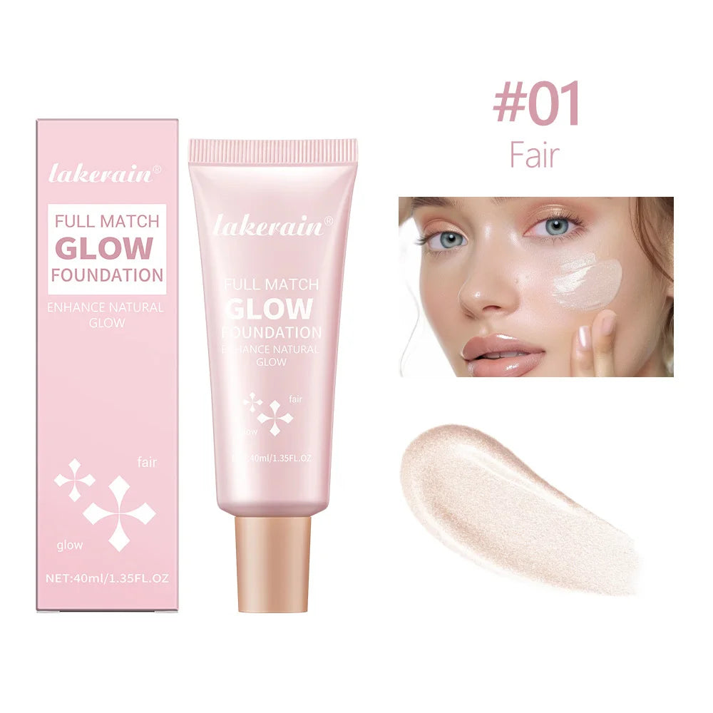 Natural Glow Enhancer Foundation Moisturizing Liquid Highlighter - 18
