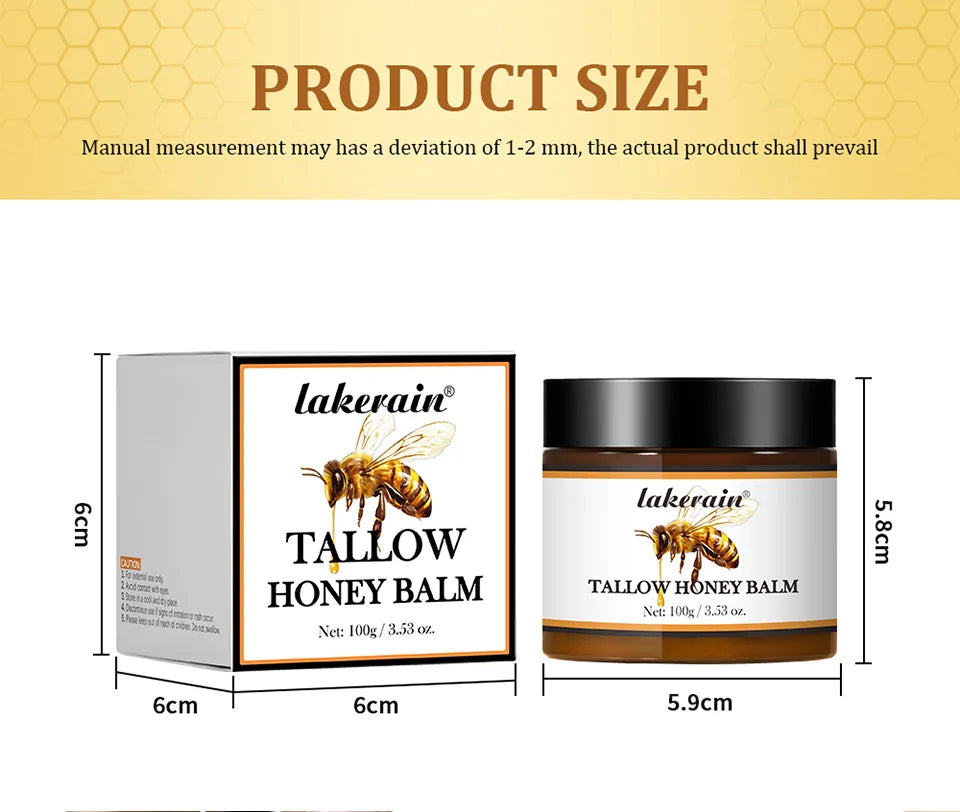 Whipped Beef Tallow and Honey Balm Face Cream - 16