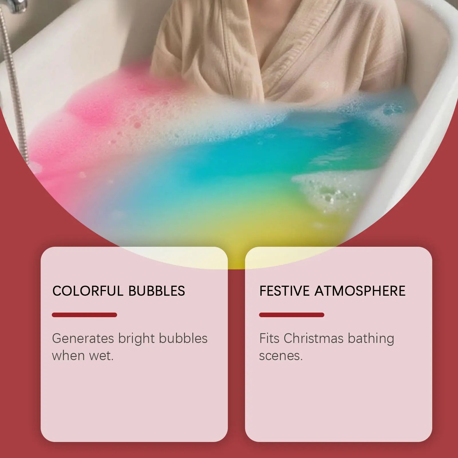 Childrens Bath Bombs Set Moisturizing Aromatherapy Relaxing Ball - 8