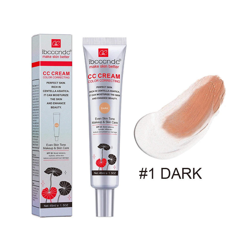 Color Correcting CC Cream Moisturizing Foundation Base
