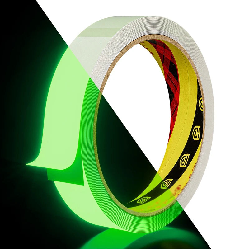 Luminous Safety Tape Glow in the Dark Fluorescent Warning Adhesive