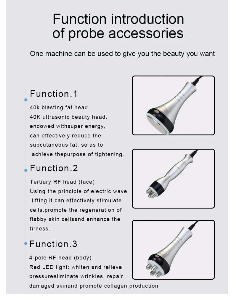 40K Cavitation Slimming Machine Body Contouring & RF Lifting Device