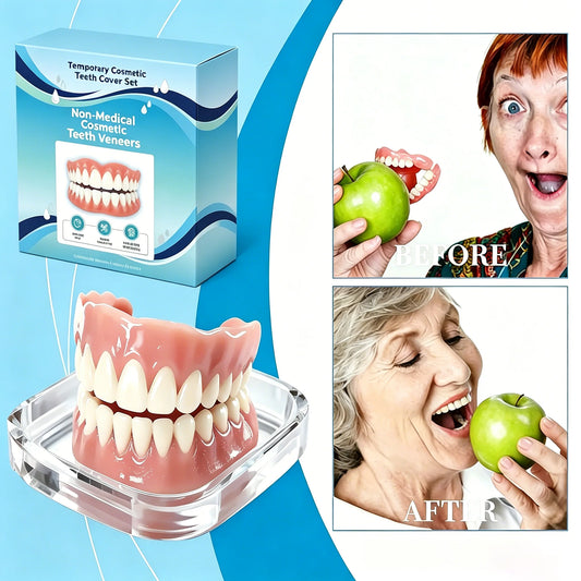 Adjustable Silicone Denture Kit Temporary Teeth Set