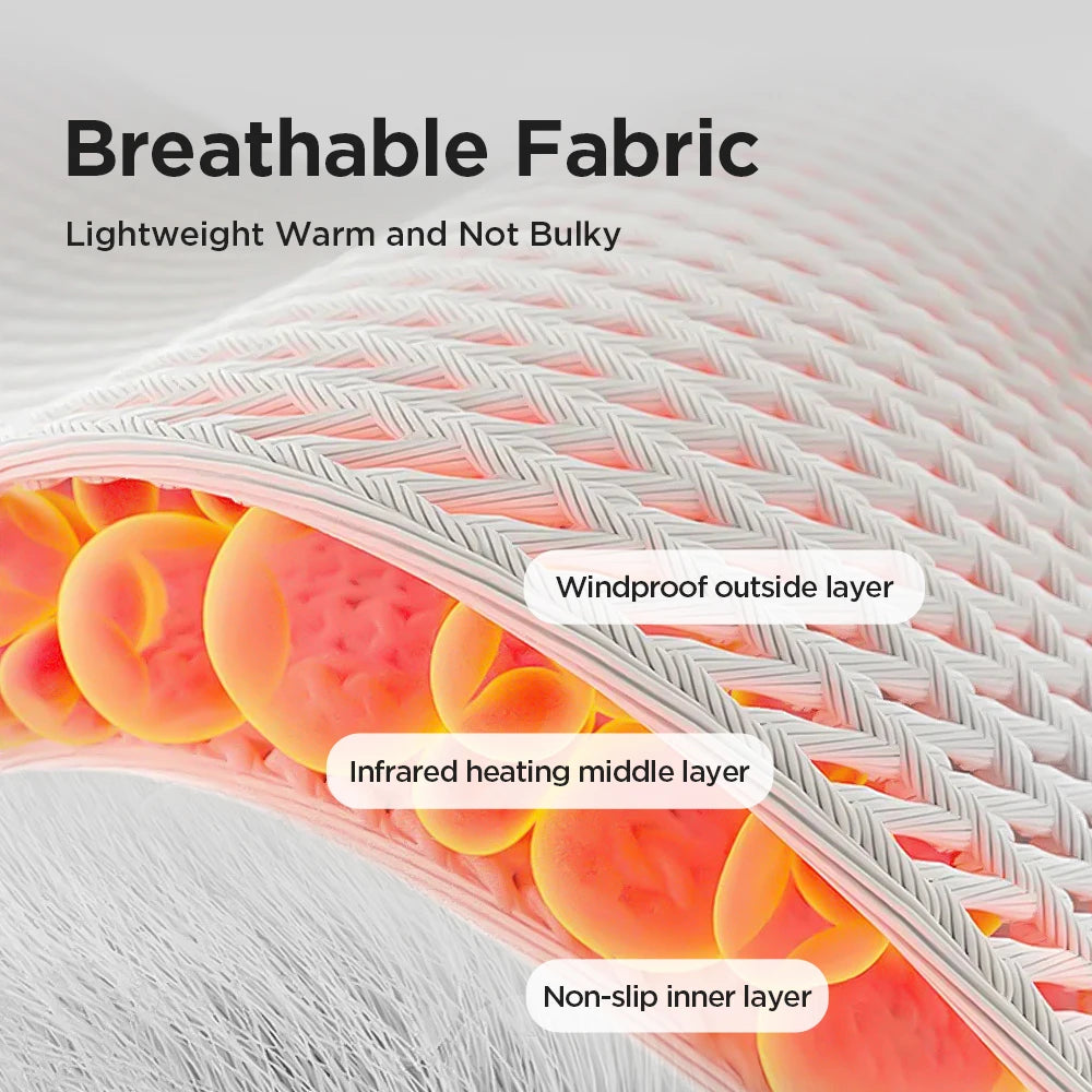 Cordless Heated Wrist Brace & Vibration Massager Wrap