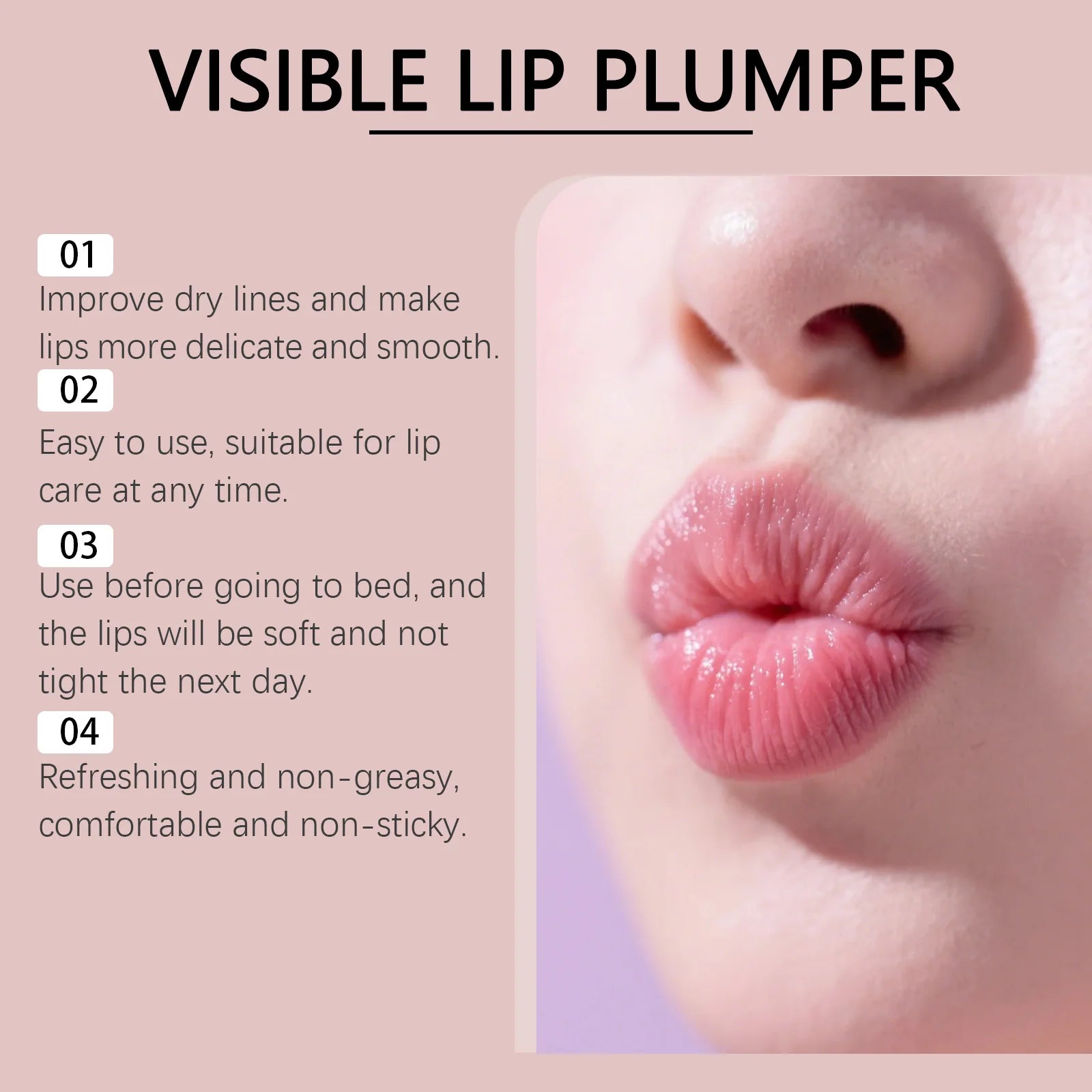 VIARELINE Hydrating Lip Plumper Gloss & Smoothing Serum - 10
