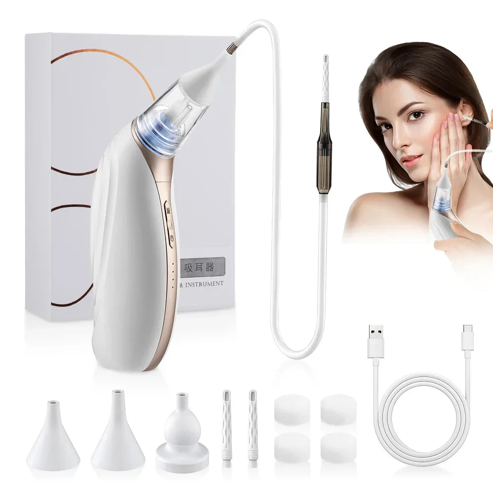 Intelligent Vacuum Earwax Remover Electric Ear Cleaner Kit