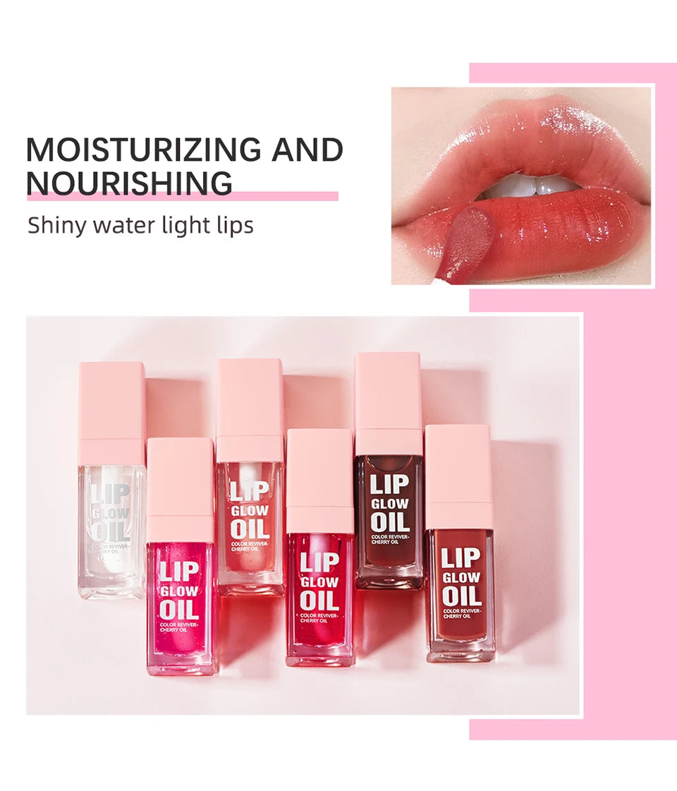 Moisturizing Lip Gloss Mirror Water Lip Glaze Nourishing Liquid Lipstick - 8