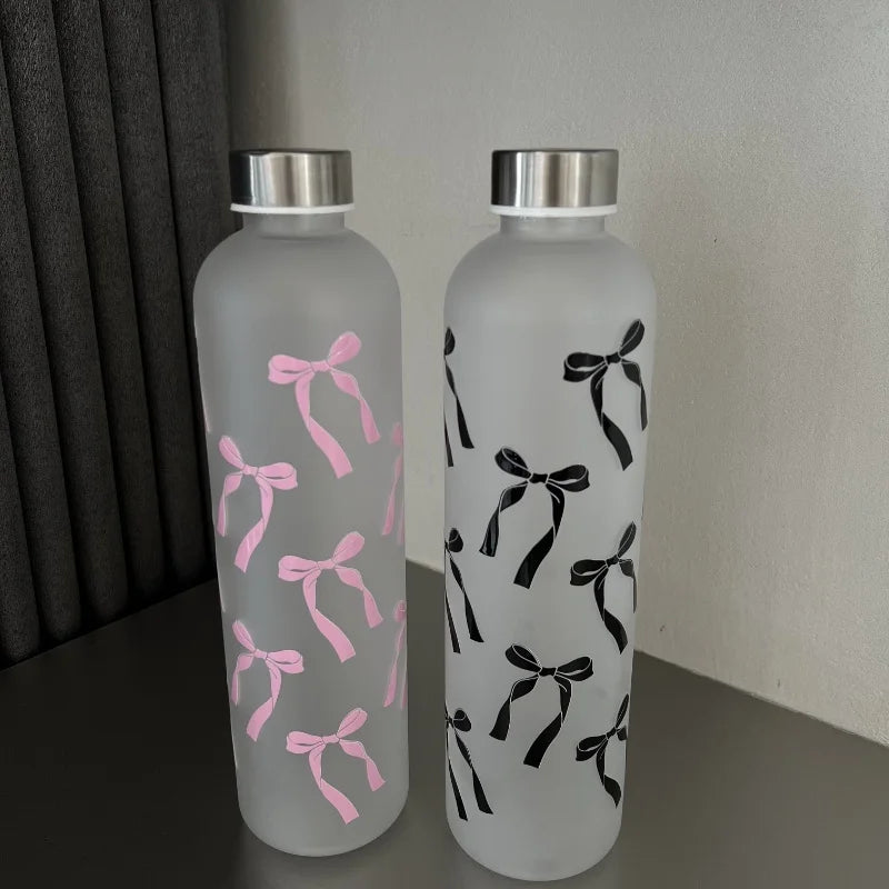 Fantia Butterfly Matte Water Bottle Leak Proof Sports Flask 1000ml - 9
