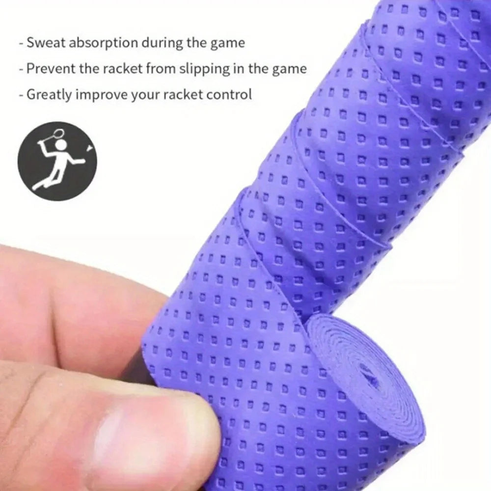 Non-Slip Sports Grip Tape for Tennis Badminton Racket and Fishing Rod - 5