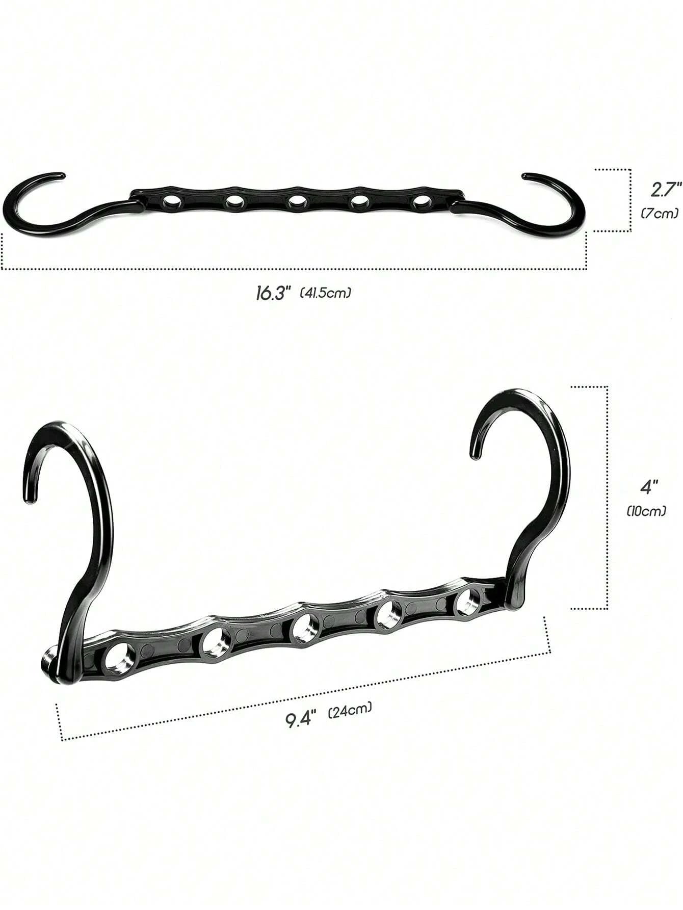 Space Saving Magic Hangers Closet Organizer Clothes Storage Hook Set - 6