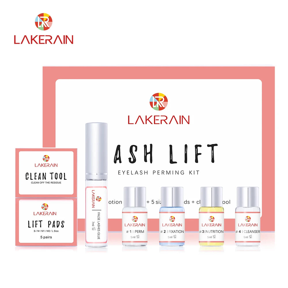 Professional Eyelash Perm and Tint Kit Lash Lift Curling Set - 24