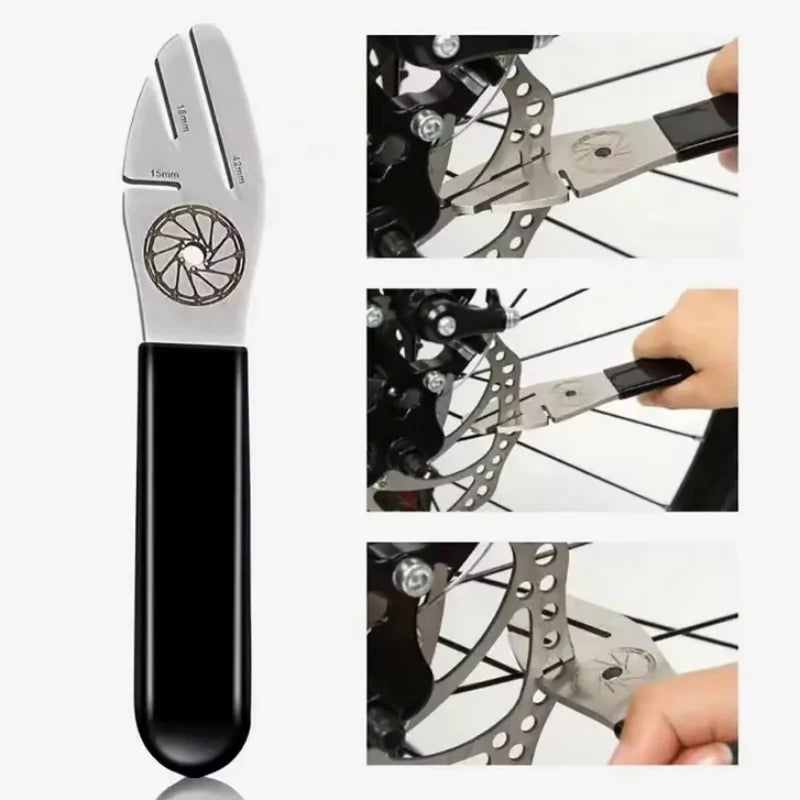 Bicycle Disc Brake Rotor Alignment Tool MTB Truing Correction Wrench