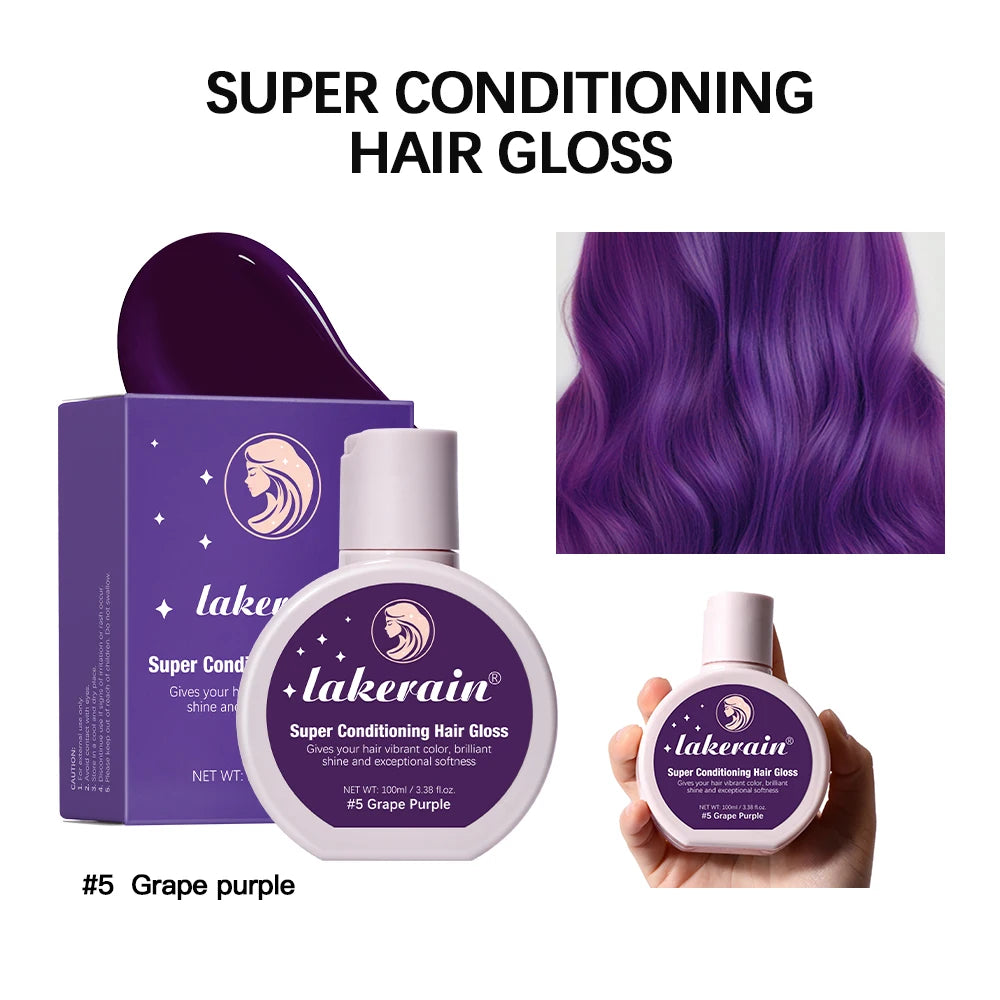 Super Conditioning Hair Gloss Hydrating Semi-Permanent Color Glaze