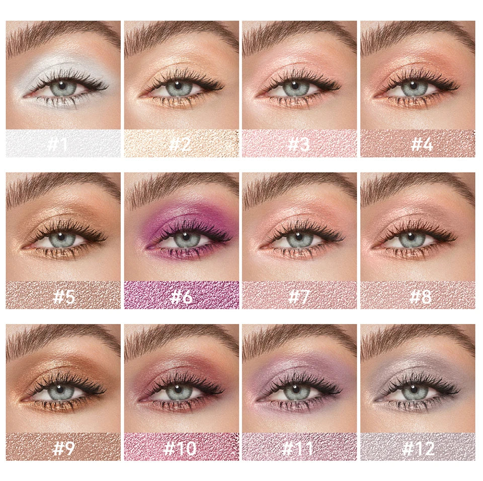 Lakerain Creamy Eyeshadow Stick Buildable Long-Lasting Eye Color