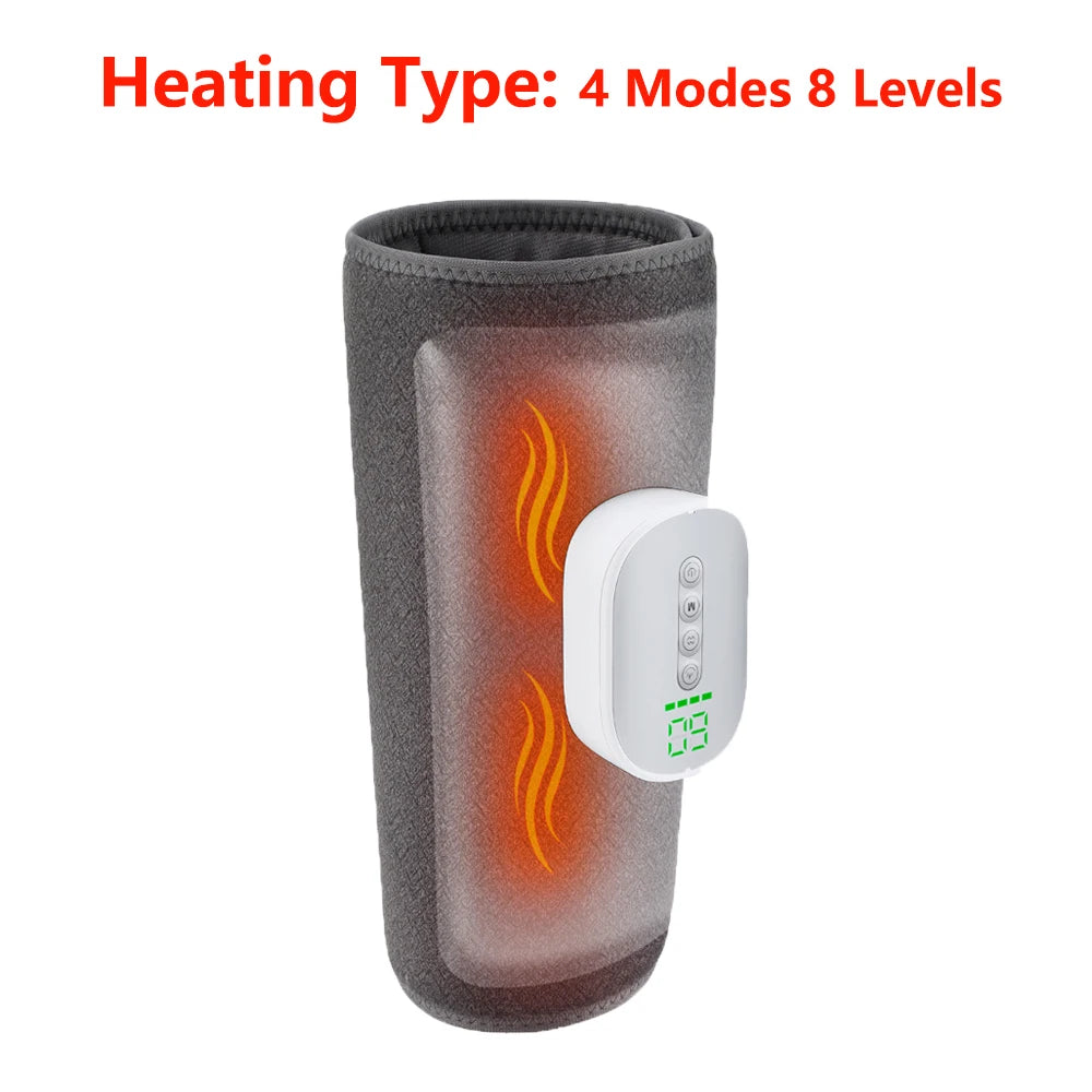 Wireless Calf Air Compression Massager & Leg Relaxation Wrap