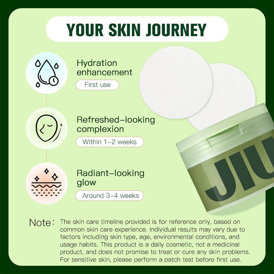 Nicotinamide Skincare Toner Pads Brightening Facial Mask
