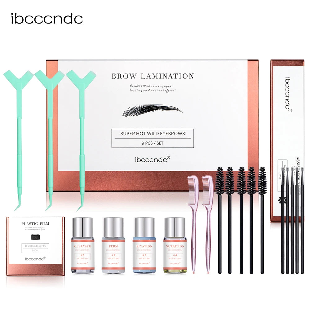 Lakerain Brow Lamination Kit Semi-Permanent Eyebrow Lift Set