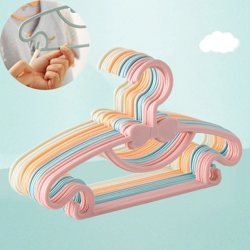 Baby Clothes Hangers Non Slip Kids Clothing Organizer Set