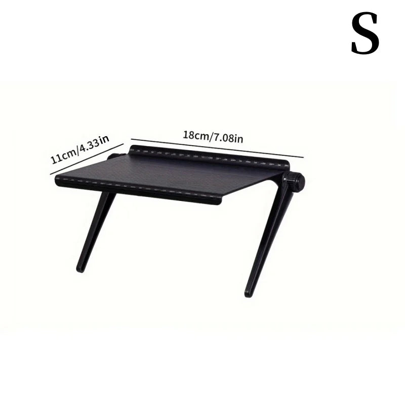 Adjustable TV Screen Top Shelf Monitor Storage Rack Organizer Stand - 8