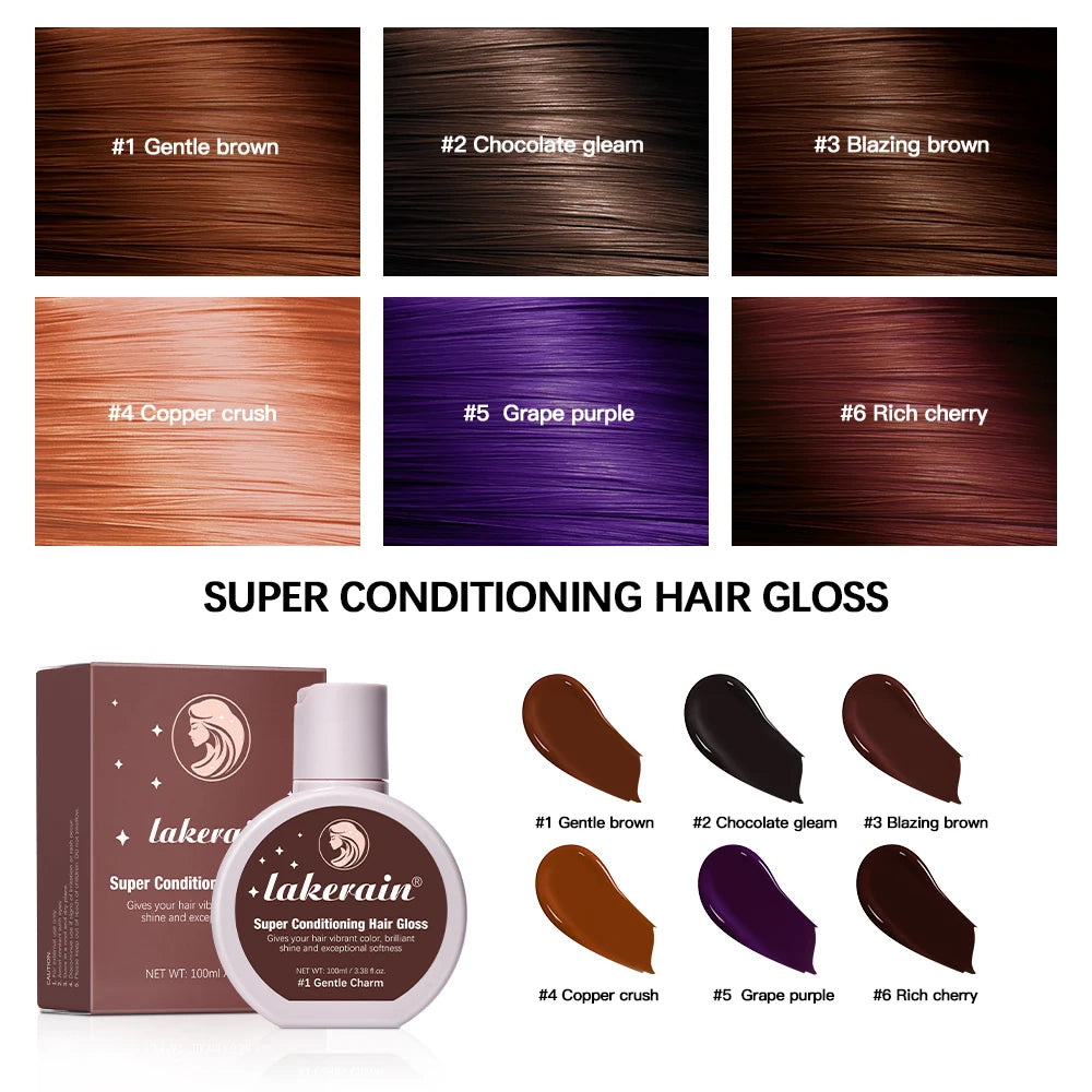 Super Conditioning Hair Gloss Hydrating Semi-Permanent Color Glaze - 5