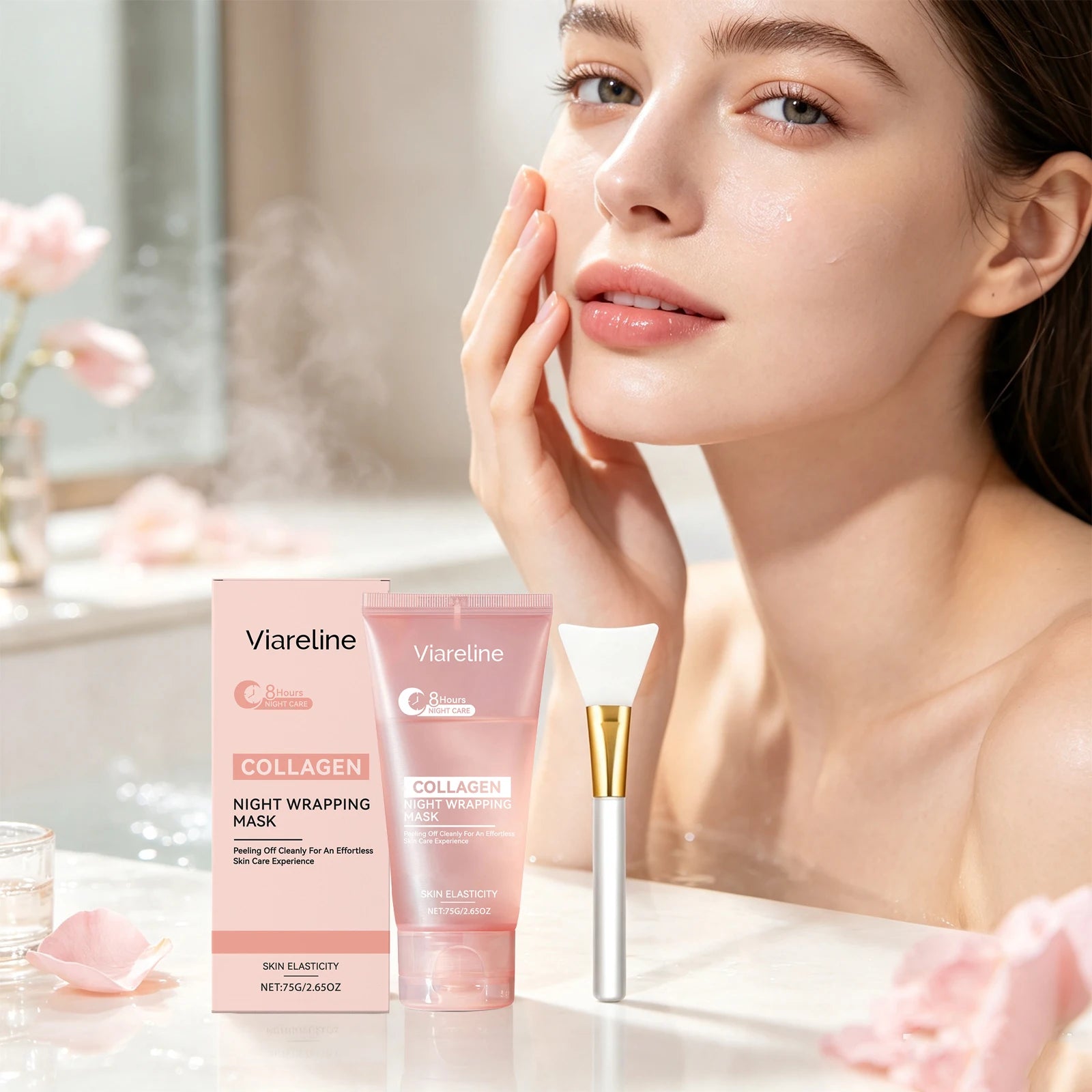 Collagen Night Wrapping Mask Peel Off Sleeping Mask - 3