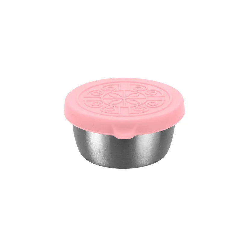 Stainless Steel Dipping Sauce Cups Reusable Condiment Food Containers