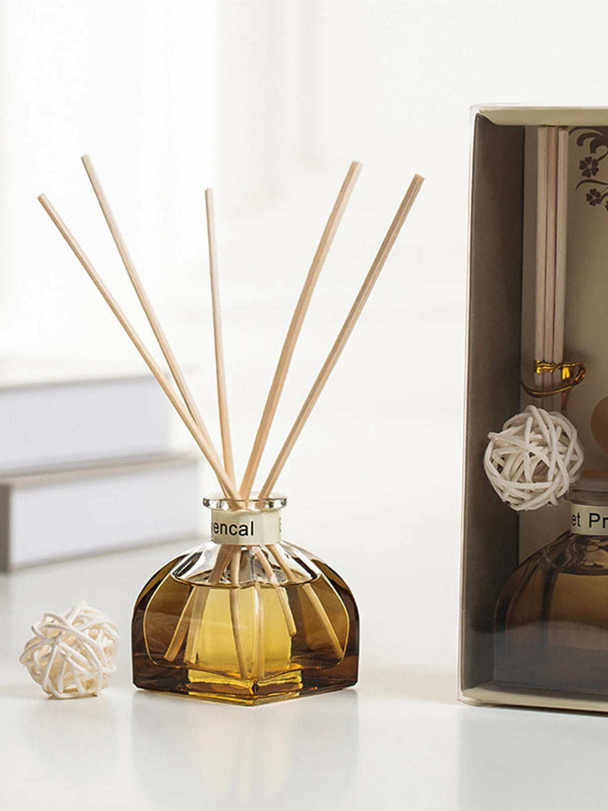 50ml Reed Diffuser Essential Oil Set Home Fragrance Aromatherapy