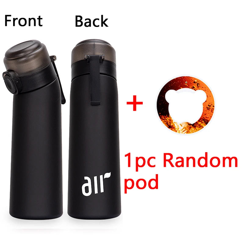 800ml Scented Water Bottle Portable Flavor Pod Sports Hydration Cup - 25