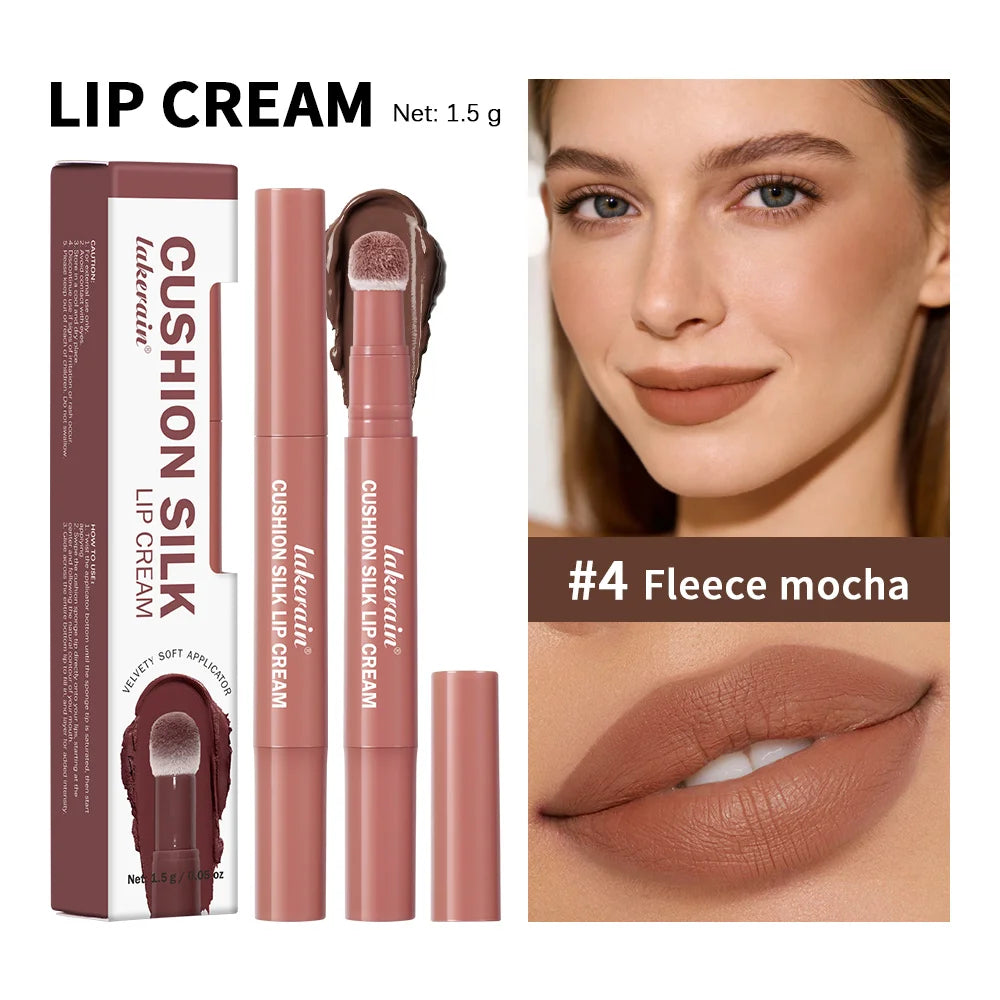 Lakerain Cushion Silk Lip Cream Matte Velvet Lip Glaze Blush - 29