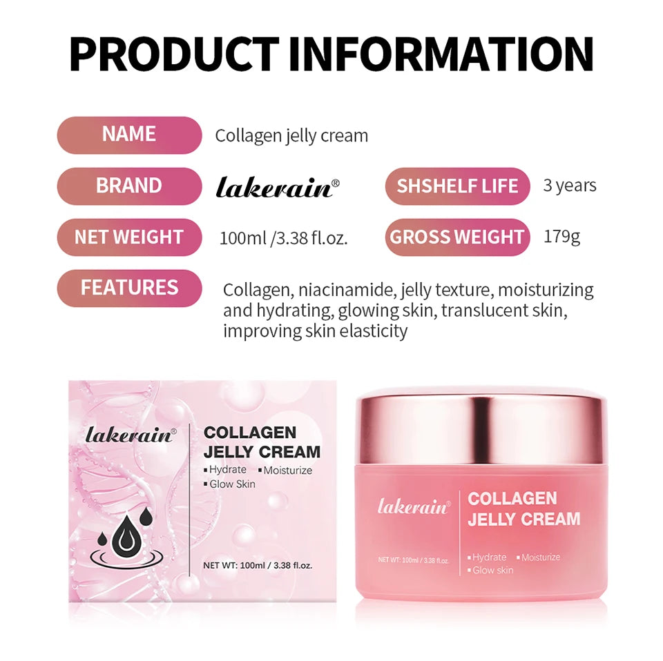 Collagen Skincare Set Firming Moisturizing Face Mask Cream and Serum - 31
