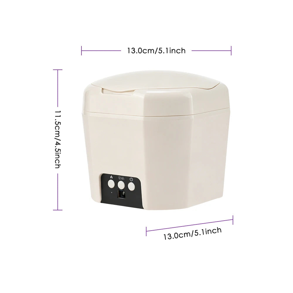 2 in 1 Nail Dryer and Electric Gel Polish Remover Bowl