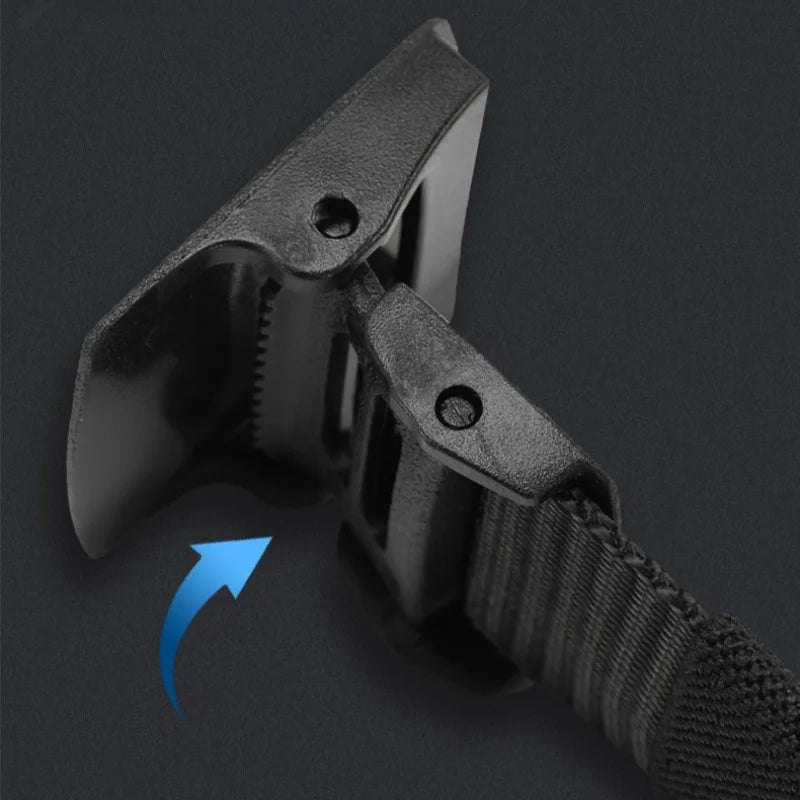 2 Pack Tactical Nylon Belt Quick Release Webbing Canvas Work Belt - 16
