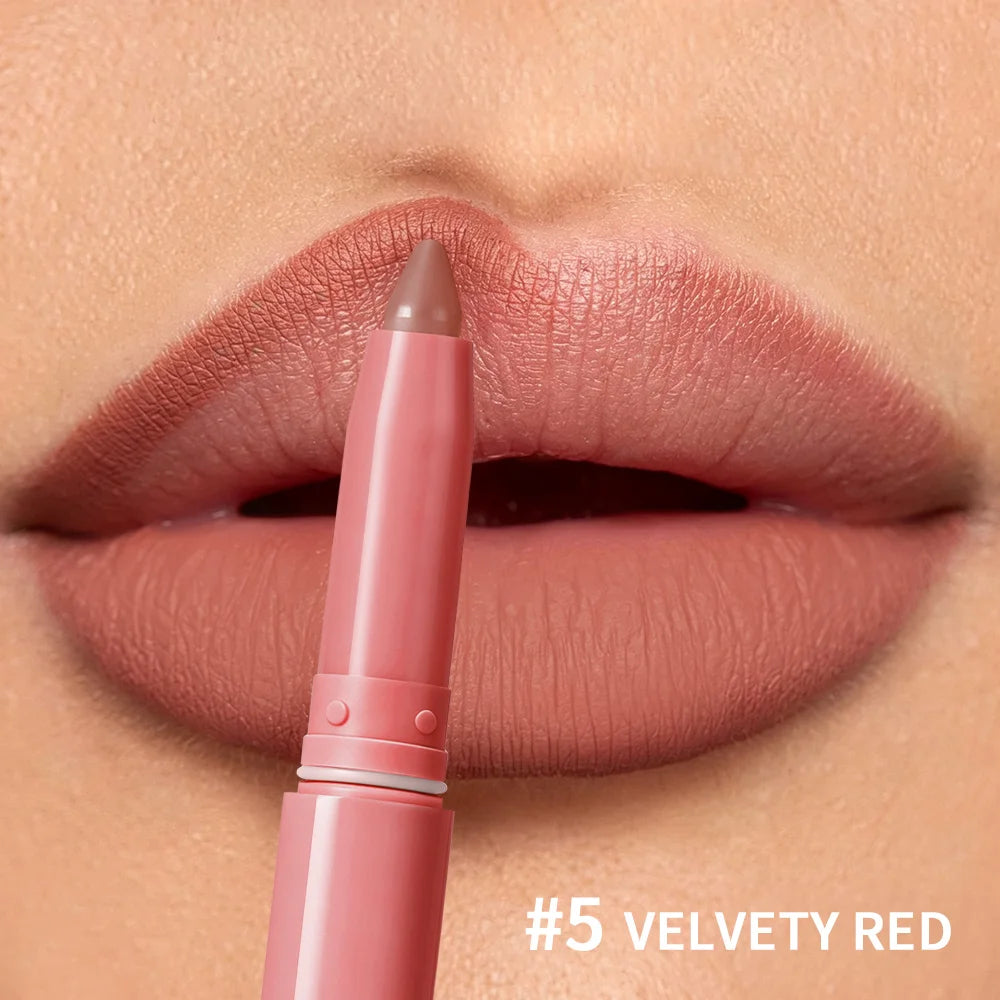 Stain Lip Liner Pencil Waterproof Long Lasting Matte Lip Contour Pen