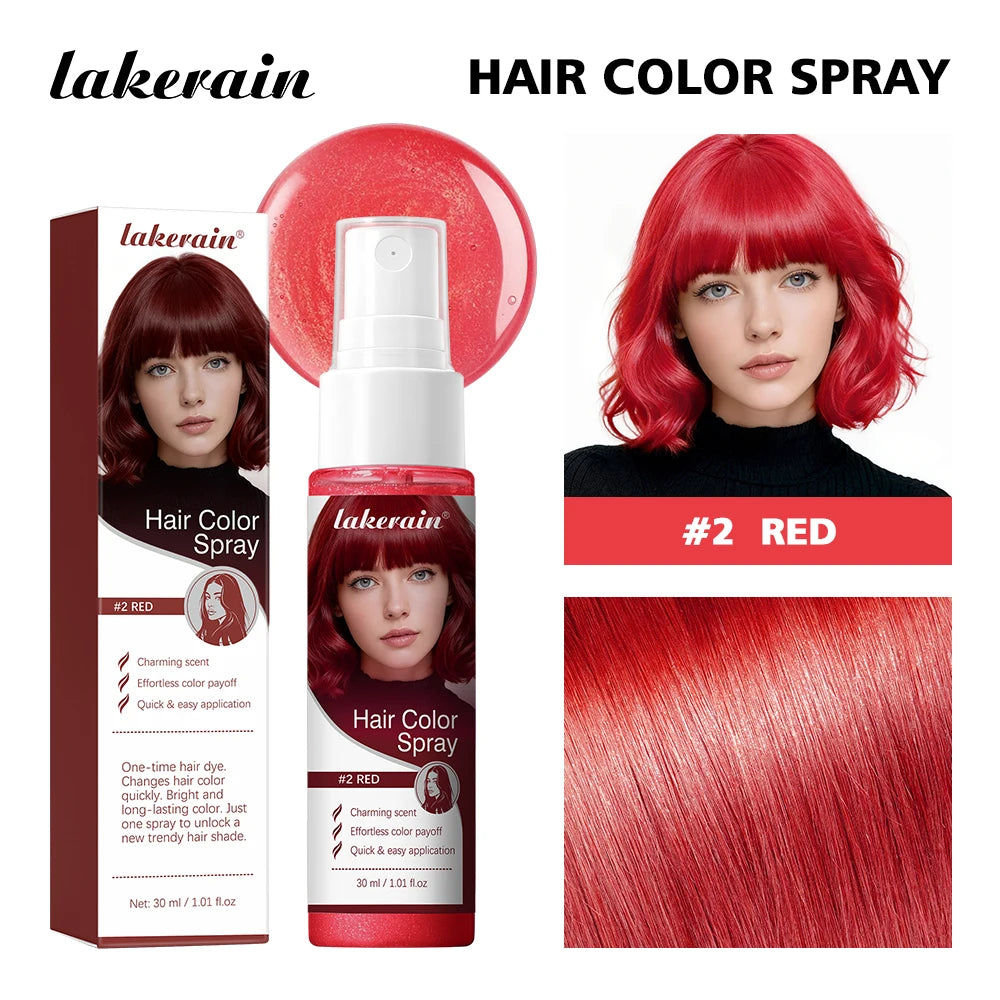 Temporary Hair Color Spray Washable DIY Dye - 19