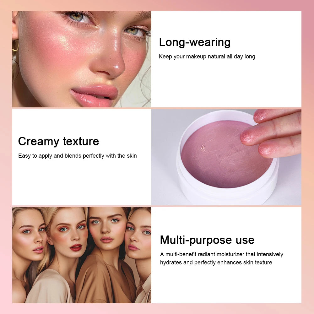Multi Purpose Cream Blush Balm And Long Lasting Facial Makeup