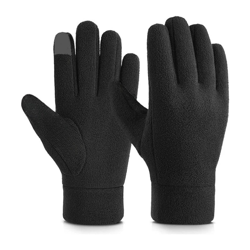 Thermal Winter Gloves Touch Screen Windproof Fleece Running Cycling Gear