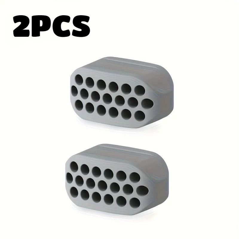 6Pcs Jaw Exerciser Facial Muscle Trainer Silicone Jawline Shaper Tool