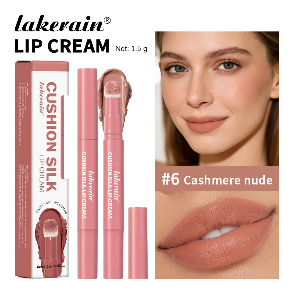 2 in 1 Lip Powder Cream & Blush Waterproof Long Lasting Lip Glaze - 27